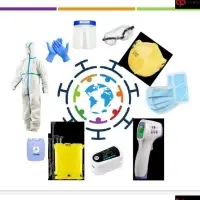 COVID 19 Essencial Supplies PPE Materials