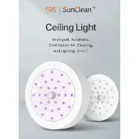 SunClean UV-C Sterilization LED Ceiling Light