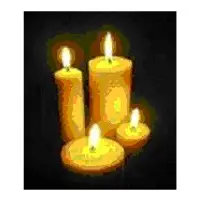 Beeswax candles