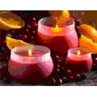 Designer aroma candles