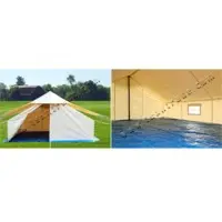 4x4 m family relief tent