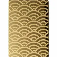 Stainless Steel Decorative Plate - Etched