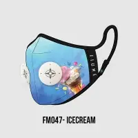 Fiume047-Icecream Premium BFE99 Facemask
