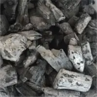 White Charcoal Lump Shape