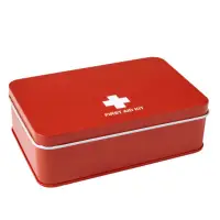 Metal Tin First Aid Kit