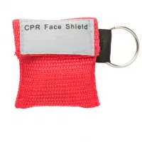 Polyester Pouch With CPR Mask