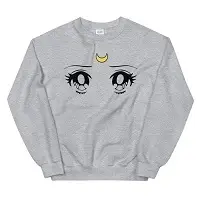 Aesthetic Anime Eyes Unisex Sweatshirt