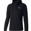 Woven Active Upper Black Hoddie