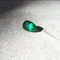 Spectacular Muzo Pear Colombian Emerald