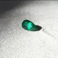 Spectacular Muzo Pear Colombian Emerald