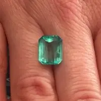4, 71ct Colombian Emerald Ref 14/76