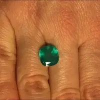 4, 85ct Colombian Emerald Ref 30/76