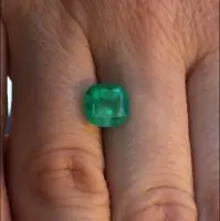2, 46ct Colombian Emerald Ref 33/76