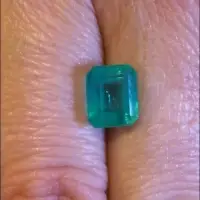 Stunning 2, 32ct Colombian Emerald Ref 34/76