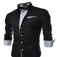 Mens Casual Slim Fit Shirt