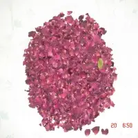 Dried Red Rose Petals