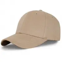 Khaki Cap With Or Without Logo Made In Vietnam