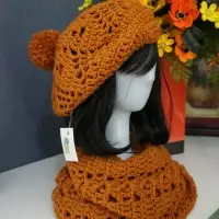 Beret Hat And Scarf