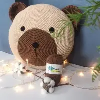 Head Bear Pillow