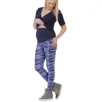 Maternity Patterned Leggings Dema