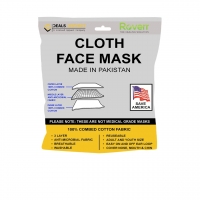 Face Mask Cotton Reusable Anti Microbial Layer