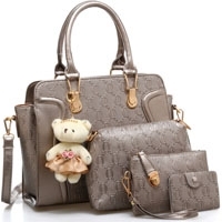 Leather Bag Set