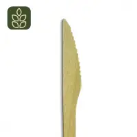 Eco Friendly Disposable Wooden Green Knife 165mm