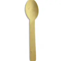 Eco Friendly Disposable Wooden Spoon 160mm
