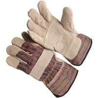 Cow Split Leather Gloves B Quality