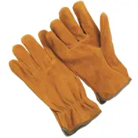 Cow Split Leather Driver Gloves