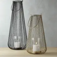 Hanging Wire Candle Holder