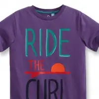 Round Neck Tshirt With Chest Print