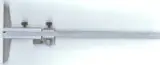Depth gauge with fine adjustment