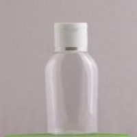 Clear Plastic Cosmetic Bottle