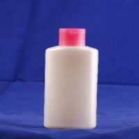 Pearl White Plastic Cosmetic Bottle