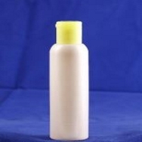 Pearl White Plastic Cosmetic Bottle