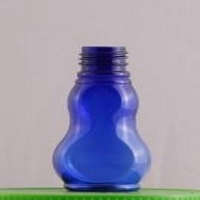 Dark Blue Plastic Chemifix Bottle