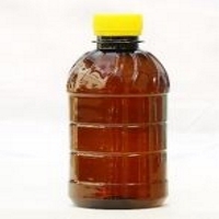 Brown Plastic Pharmaceutical Bottle