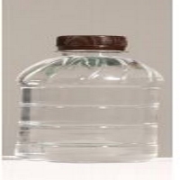 Clear Plastic Pharmaceutical Bottle