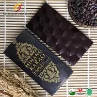 Organic 100% Dark Chocolate  (NO Sugar)