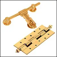 Brass hinges
