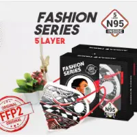 Fashion Series 5 Layer N95 Face Mask