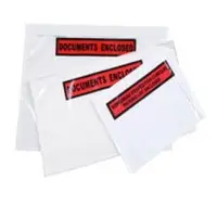 White Clear Document Envelope