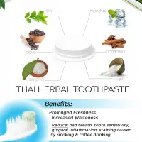 Thai Herbal Organic Whitening Toothpaste