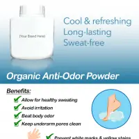 Organic Anti-Odor Powder