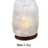 White Himalayan Salt Lamps