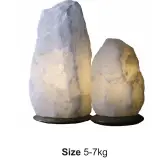 White Himalayan Salt Lamps
