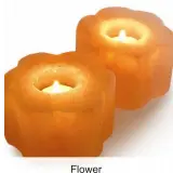 Salt Candle Holders
