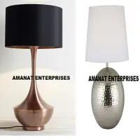 Lamp: Brass,Iron and Aluminium