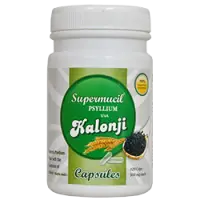 Supermucil Psyllium With Kalonji Capsules